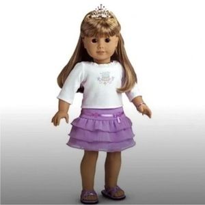 Cute American girl doll birthday outfit